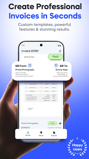 Invoice Maker: Easy Bill — screenshot 1