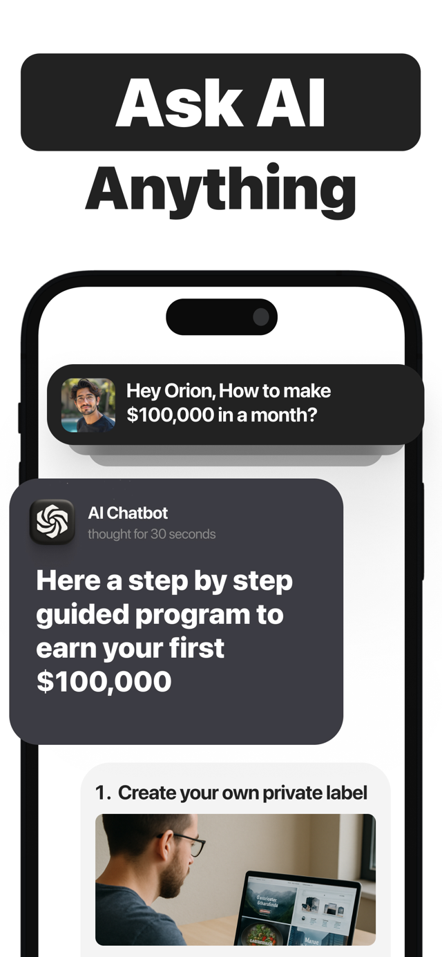 Orion AI — Chatbot Assistant — screenshot 2