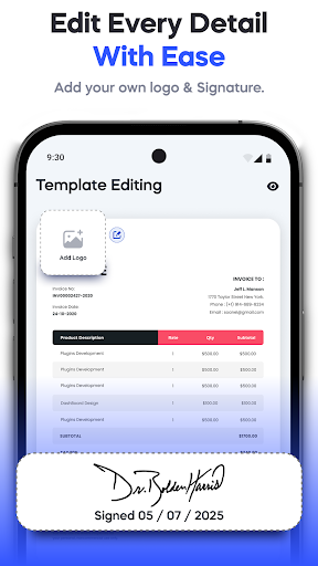 Invoice Maker — Edit & Sign